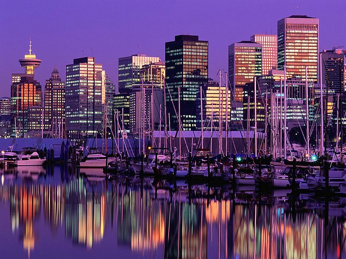 Vancouver at Dusk British Columbia Canada_0.jpg