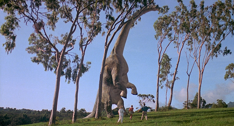 cgi in Jurassic Park