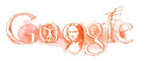 da vinci google doodle