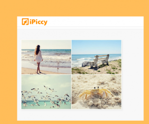 iPiccy interface